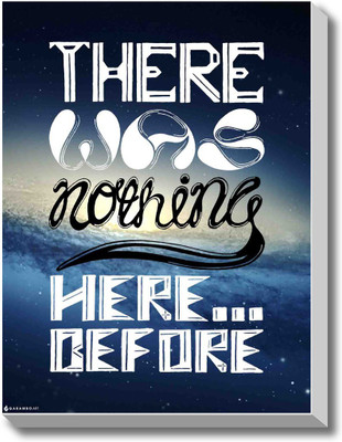 There was nothing here before Canvas Art