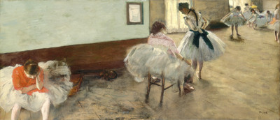 10% OFF on The Dance Lesson by Edgar Degas Fine Art Print
