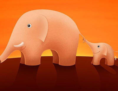 80% OFF on Holicshop elephant Canvas Pianting without Frame Canvas Art