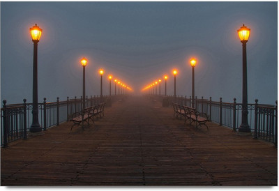 75% OFF on Amy Fog Evening Palce Paper Print 75% OFF on Amy Fog Evening Palce Paper Print