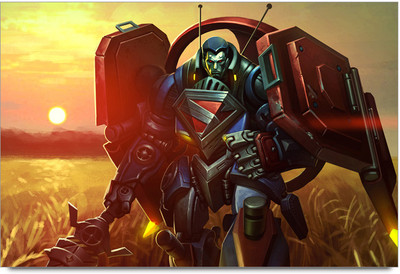 62% OFF on Superman With Machineman Getup Paper Print 62% OFF on Superman With Machineman Getup Paper Print