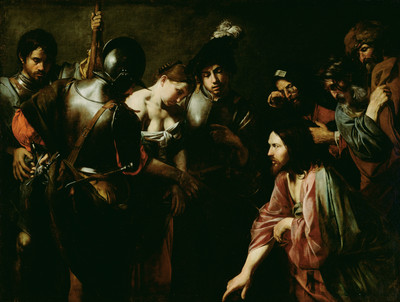 7% OFF on Christ And The Adulteress By Valentin De Boulogne French Fine Art Print 7% OFF on Christ And The Adulteress By Valentin De Boulogne French Fine Art Print