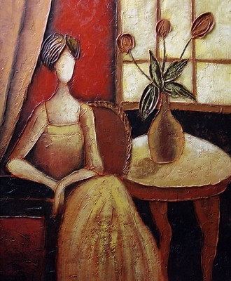 77% OFF on Painting Without Frame - Abstract White Painting Canvas Art