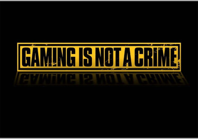37% OFF on Gaming Is Not A Crime Poster (18 x 12 Inches) by Shopkeeda Paper Print
