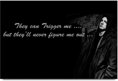 34% OFF on Eminem Quotes Black Paper Print 34% OFF on Eminem Quotes Black Paper Print