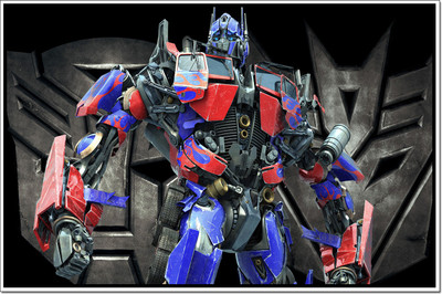 53% OFF on Transformers Optimus Prime Photographic Paper