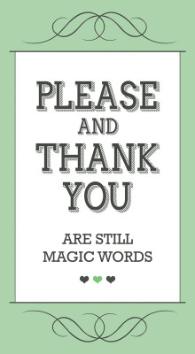 37% OFF on Please & Thanks You Paper Print 37% OFF on Please & Thanks You Paper Print