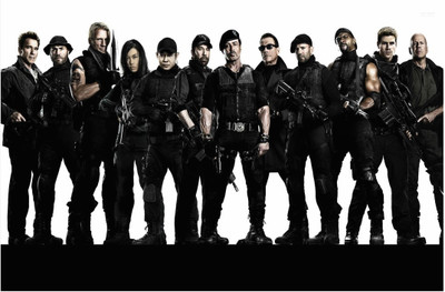 75% OFF on Artmagik The Expendables Poster Fine Art Print