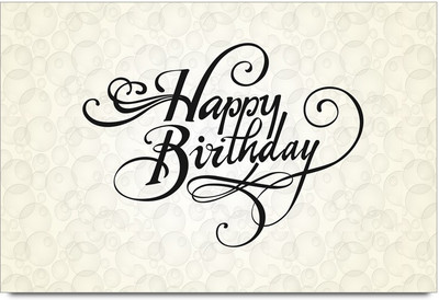 53% OFF on Happy Birthday -SMFP00002265 Laminated Poster Paper Print