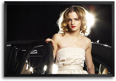 53% OFF on Emma Watson Marie Claire Fp00003503 Framed Photographic Paper