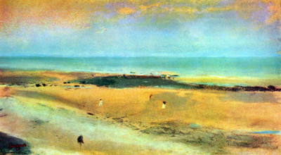 8% OFF on Beach at low tide #1 by Degas Canvas Art 8% OFF on Beach at low tide #1 by Degas Canvas Art