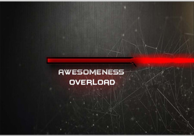 37% OFF on Awesomeness Overload Poster (18 x 12 Inches) by Shopkeeda Paper Print 37% OFF on Awesomeness Overload Poster (18 x 12 Inches) by Shopkeeda Paper Print