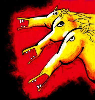 50% OFF on Horses Z11 Paper Print