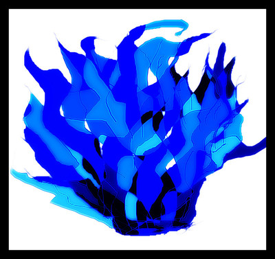 50% OFF on Blue Fire Paper Print 50% OFF on Blue Fire Paper Print