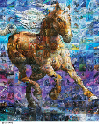 70% OFF on Without Frame - Horse 920 Canvas Art