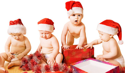 31% OFF on Child's Love - Christmas Babies (2) Paper Print