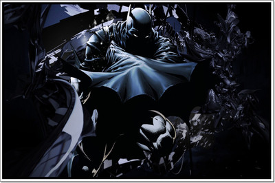 66% OFF on Batman Poster Paper Print