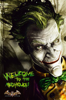 Batman Arkham Asylum Joker Paper Print: Poster