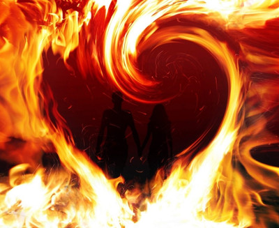 79% OFF on Canvas Painting Without Frame - Fire Heart Canvas Art 79% OFF on Canvas Painting Without Frame - Fire Heart Canvas Art