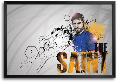 46% OFF on Shopmantra Iker Casillas Spain Football Laminated Frame Poster Paper Print