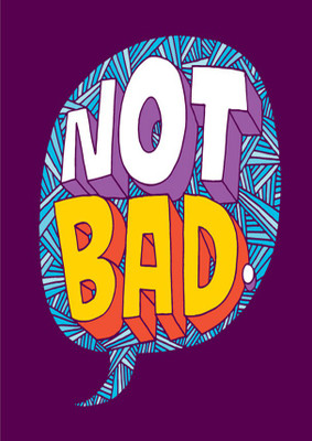 46% OFF on Not Bad Fine Art Print