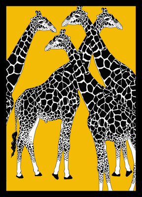 50% OFF on Giraffe 03 Canvas Art