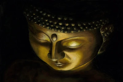 77% OFF on Elite Collection Painting without Frame Buddha (11) Canvas Art