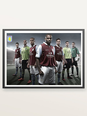 70% OFF on Aston Villa Paper Print