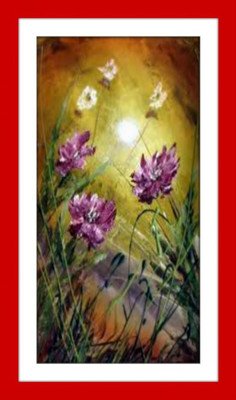 33% OFF on Modern Flower Painting Fine Art Print 33% OFF on Modern Flower Painting Fine Art Print