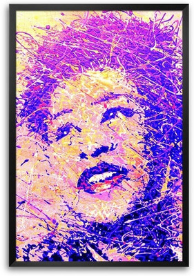 74% OFF on Abstract Art Face Fp00004677 Framed Photographic Paper