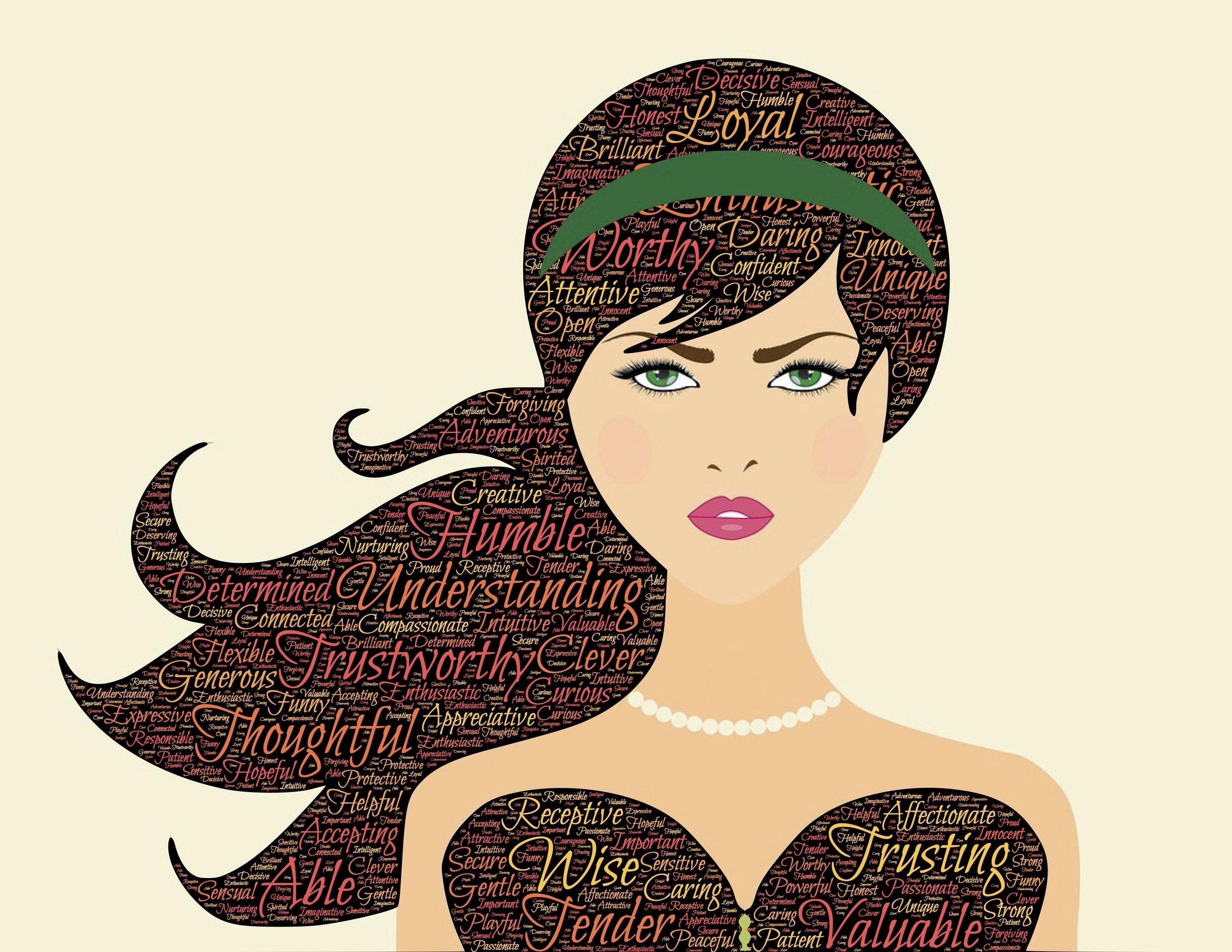30% OFF on Worthy Woman Word Art Paper Print
