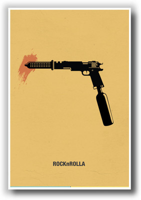 27% OFF on RocknRolla Inspired Paper Print