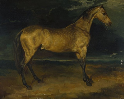 80% OFF on Holicshop Horse Canvas Pianting without Frame Canvas Art