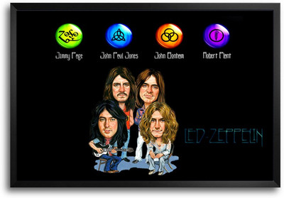 46% OFF on ShopMantra Rockband Artwork Laminated Frame Poster Paper Print 46% OFF on ShopMantra Rockband Artwork Laminated Frame Poster Paper Print