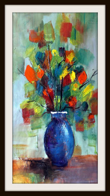 37% OFF on Flower Pot Painting Fine Art Print