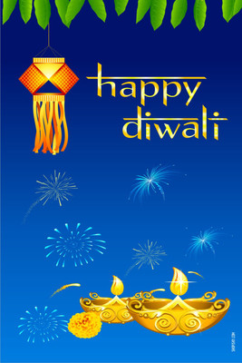 16% OFF on Poster - Diwali May Millions Of Lamps Illuminate Ur Life Paper Print