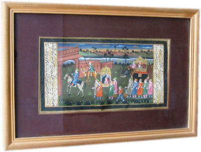 31% OFF on ICB procession painting Paper Print