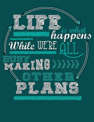 56% OFF on Life Happens Quote Paper Print 56% OFF on Life Happens Quote Paper Print