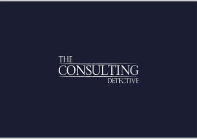 37% OFF on The Consulting Detective Poster (18 x 12 Inches) by Shopkeeda Paper Print