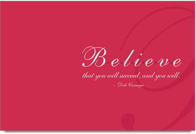 62% OFF on Quote On Believe Yourself Paper Print
