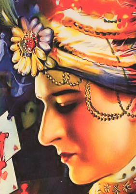 47% OFF on Female Face Fine Art Print