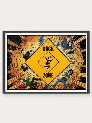 70% OFF on Rock Zone 3D Poster