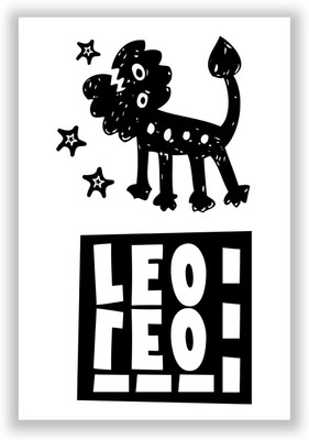 37% OFF on Leo | Zodiac Sign Gifts For Friends & Family Paper Print