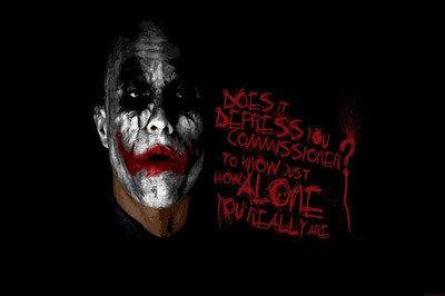 62% OFF on Joker Quote Poster Photographic Paper
