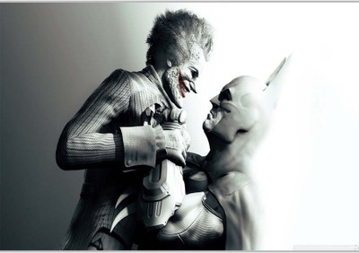 37% OFF on Joker And BatmanPoster (18 x 12 Inches) by Shopkeeda Paper Print