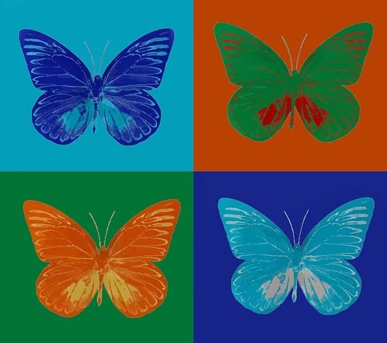 56% OFF on Butterflies Fine Art Print