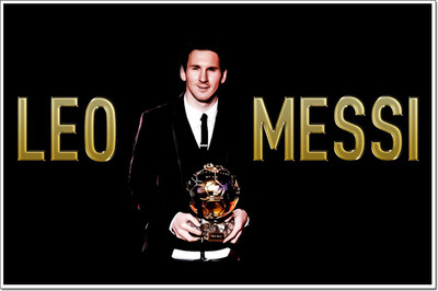 37% OFF on Lionel Messi Poster Paper Print