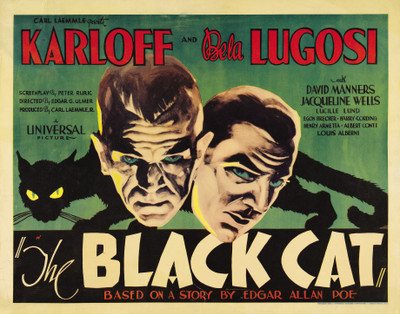 7% OFF on Black Cat, The (1934) Fine Art Print