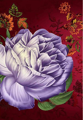 80% OFF on Holicshop Flower Painting Without Frame Canvas Art