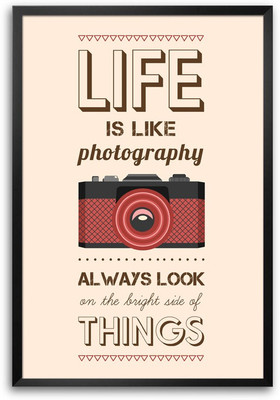 46% OFF on ShopMantra Life Quote Laminated Frame Poster Paper Print 46% OFF on ShopMantra Life Quote Laminated Frame Poster Paper Print